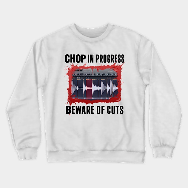 Chop in progress Crewneck Sweatshirt by CATEGORY 5 DESIGNS